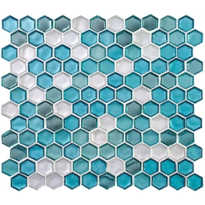 Tropical Sea - glass tile